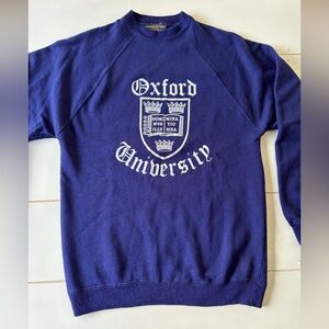 Vintage Castells of Oxford sweatshirt, Oxford University, size large